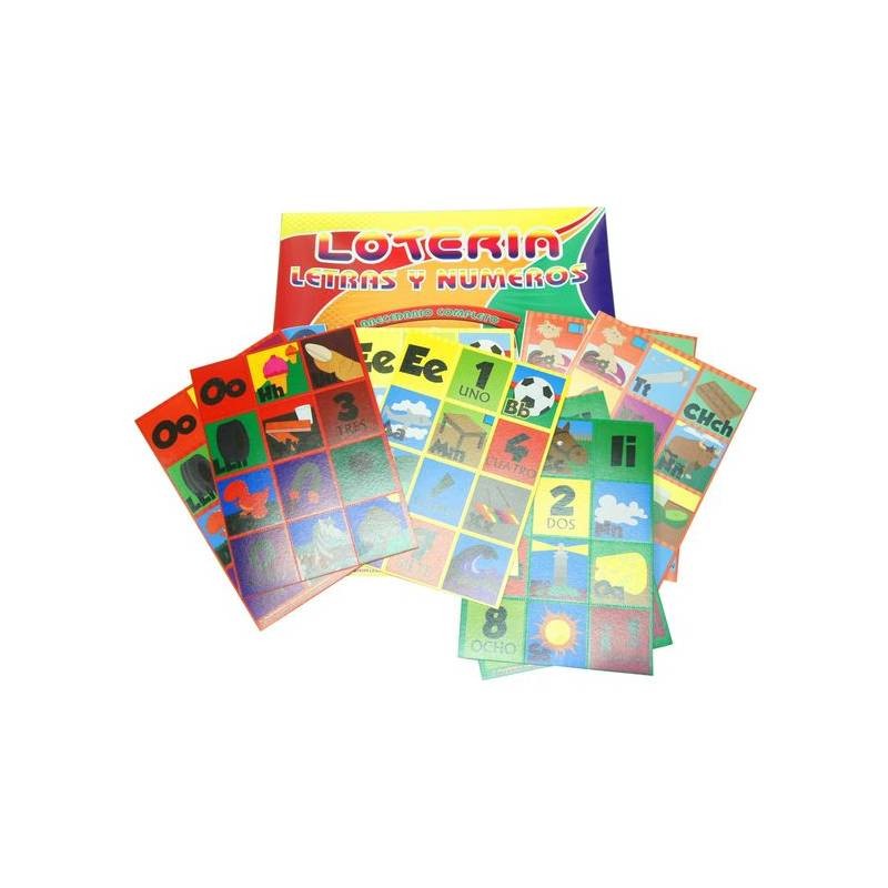 Lotería letras y numeros