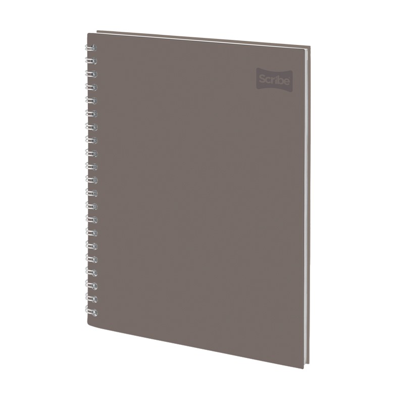 Cuaderno Argollado Scribe Master 105 Masculino Cuadriculado – Pasta Dura (Diseño Surtido)