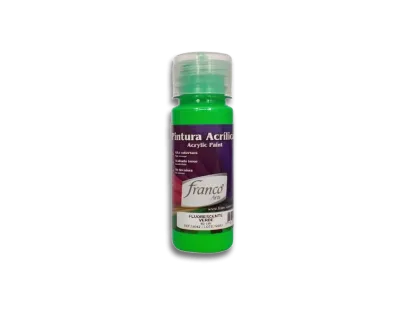 PINTURA ACRILICA FLUORESCENTE FRANCO ARTE