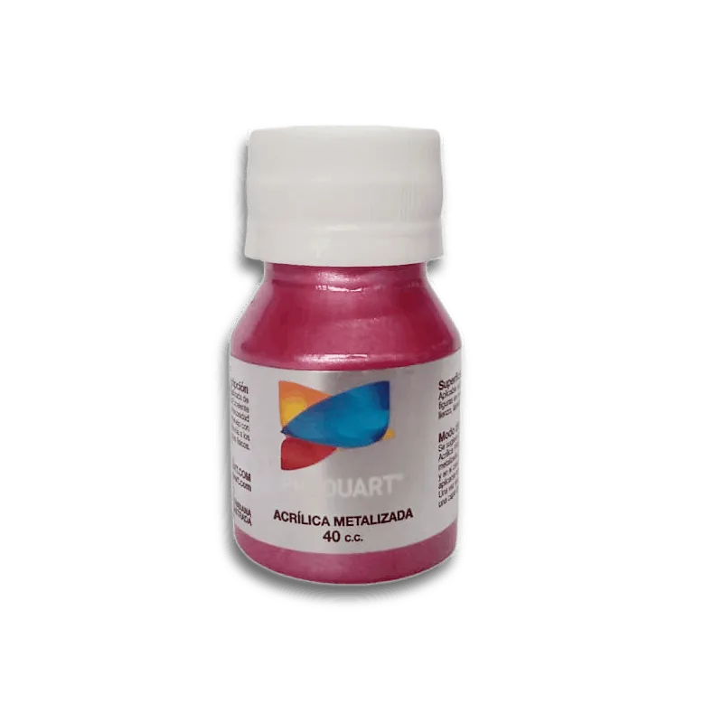 Pintura Acrílica Metalizada Produart 40 cc – 38 Colores Brillantes Premium
