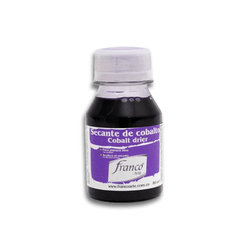 Secante de Cobalto Franco Arte 60 ml – Acelerador de Secado para Óleo Profesional