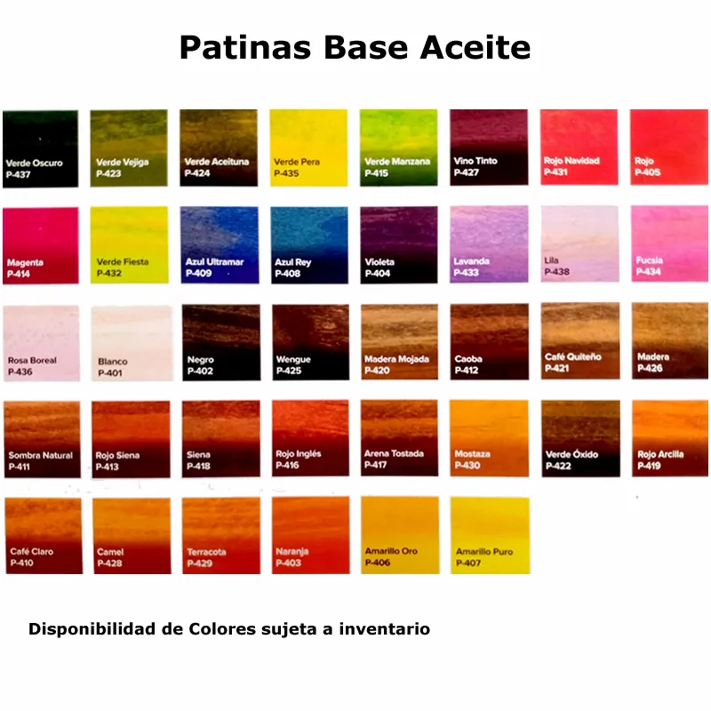 Patina Base aceite Produart