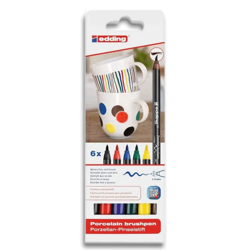 Edding 4200 porcelain brush pen