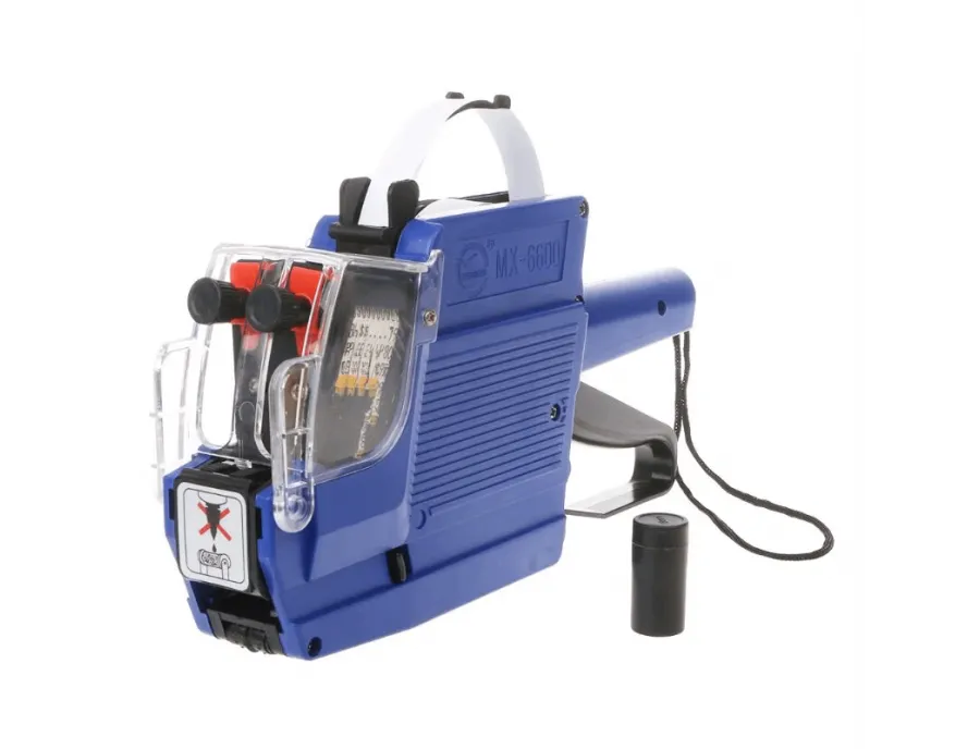 Etiquetadora MX-6600 - 2 Líneas, 10 Dígitos, Tinta Recargable