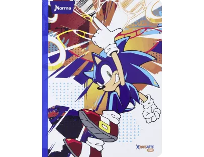Cuaderno Cosido Sonic Cuadriculado 100 Hojas NORMA
