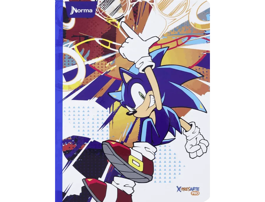 Cuaderno Cosido Sonic 50 Hojas Cuadriculado NORMA
