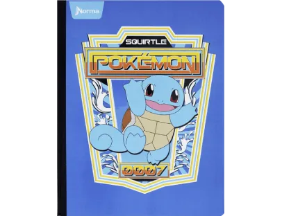 NORMA Notebook Sewing Grid 100 Leaves Pokémon