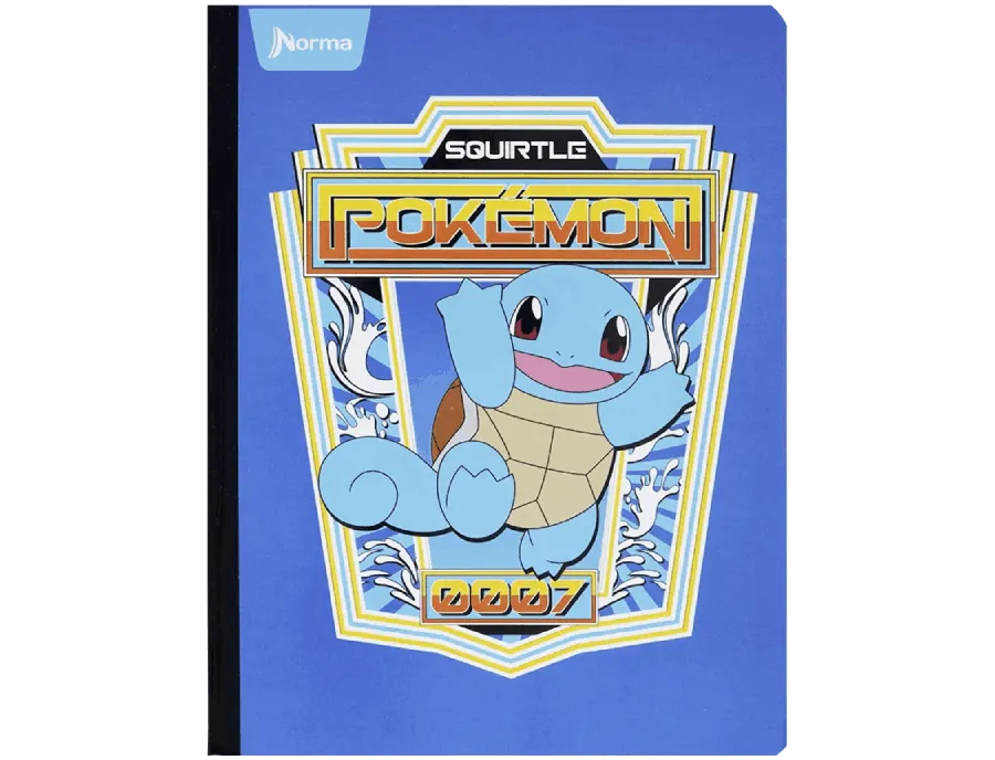 NORMA Notebook Sewing Grid 100 Leaves Pokémon