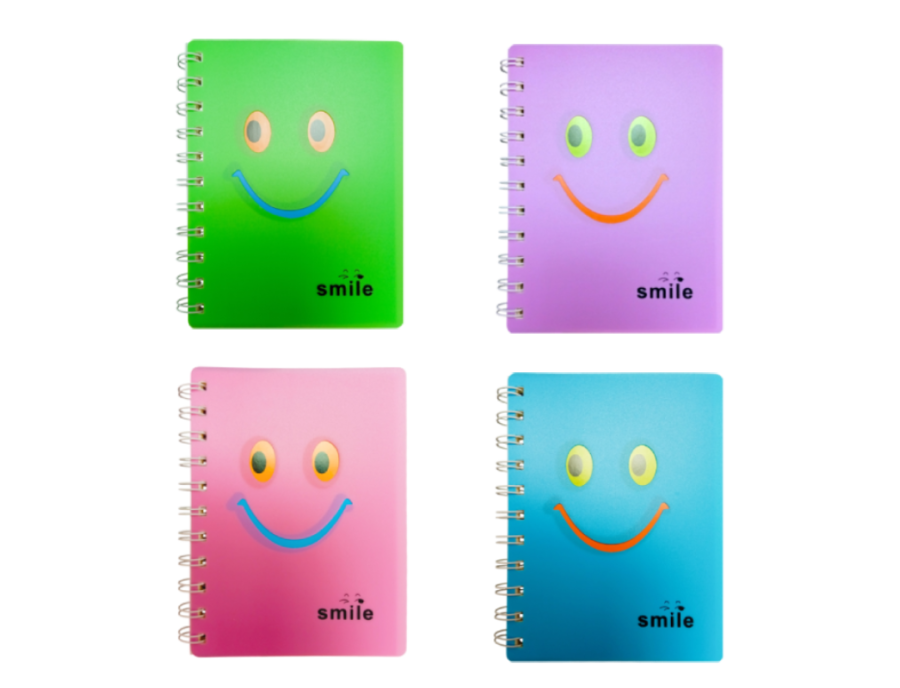 Libreta de apuntes Argollada Smile
