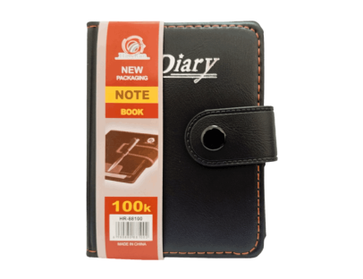 Libreta de apuntes de broche mas boligrafo