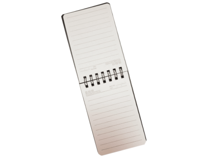 Libreta mini argollada rayas