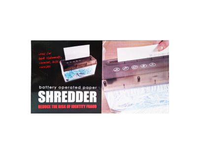 Destructora mini de papel Shredder