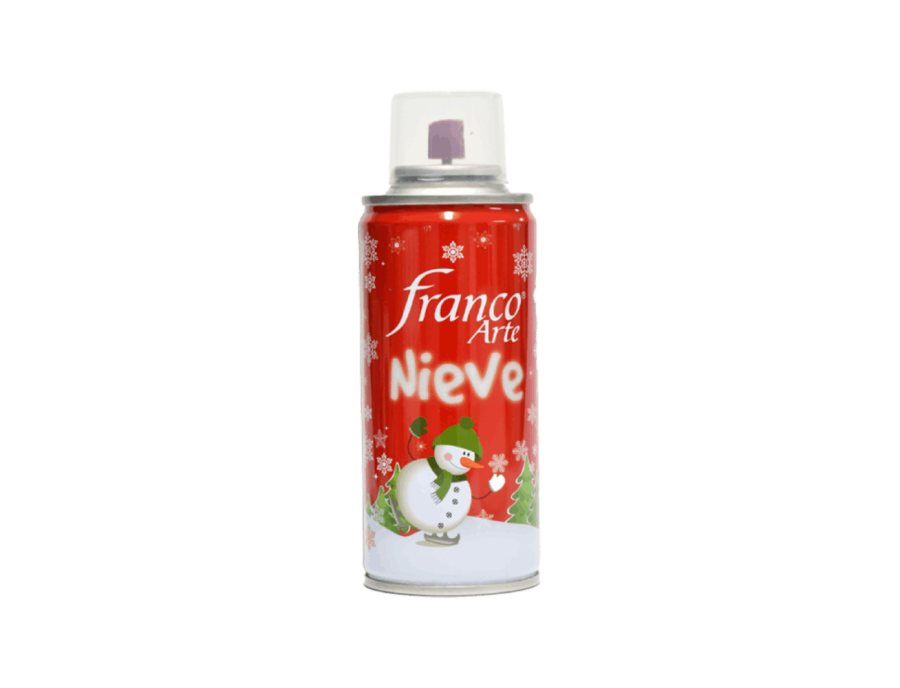 Nieve Decorativa en Spray Franco Arte