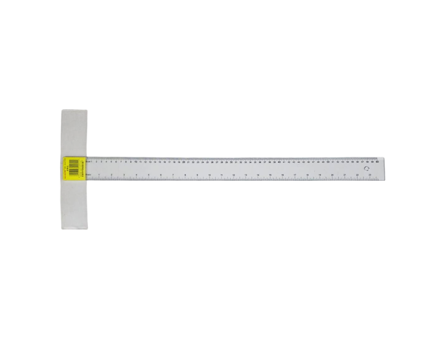 Regla T Semi-Profesional Transparente 60 cm Rancho