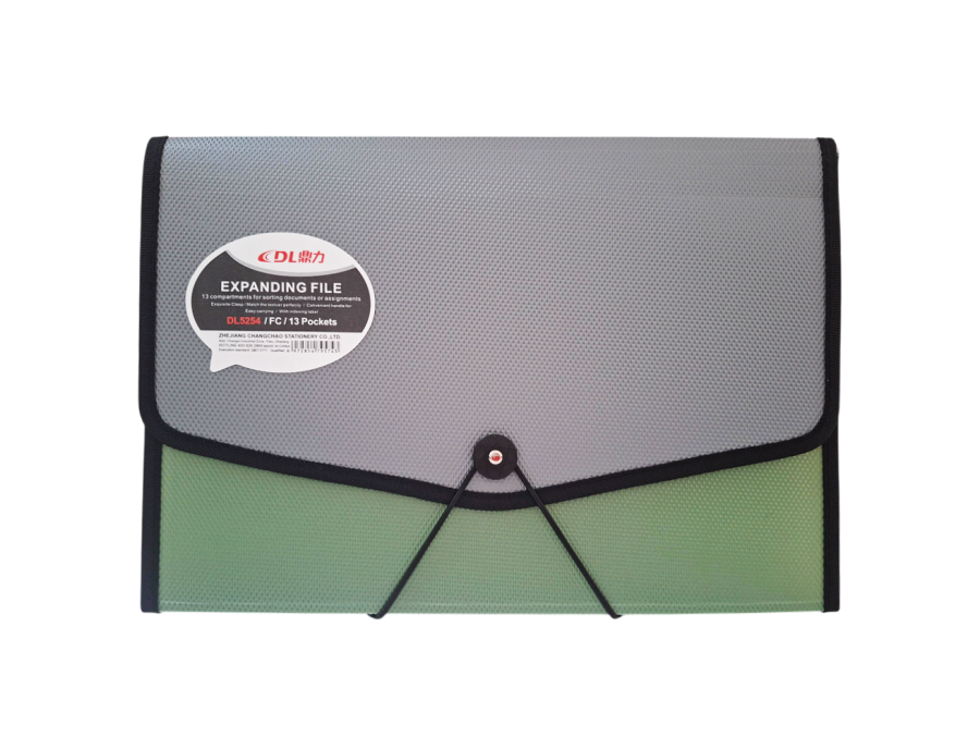 Archivador Expandible 13 Bolsillos Oficio - Colores Surtidos