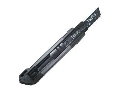 Bisturí grande 18mm cuerpo y riel metálico Black