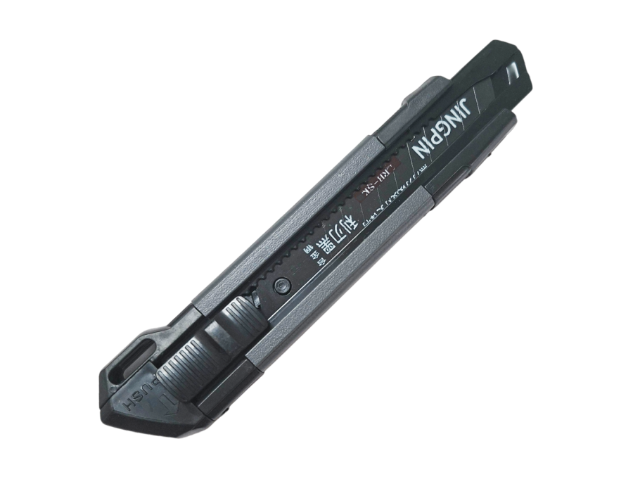 Bisturí grande 18mm cuerpo y riel metálico Black