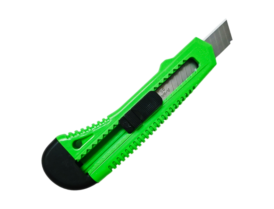 Bisturí grande 18mm plástico unicolor