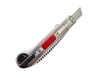 Bisturí grande 18mm metálico seguro Pro