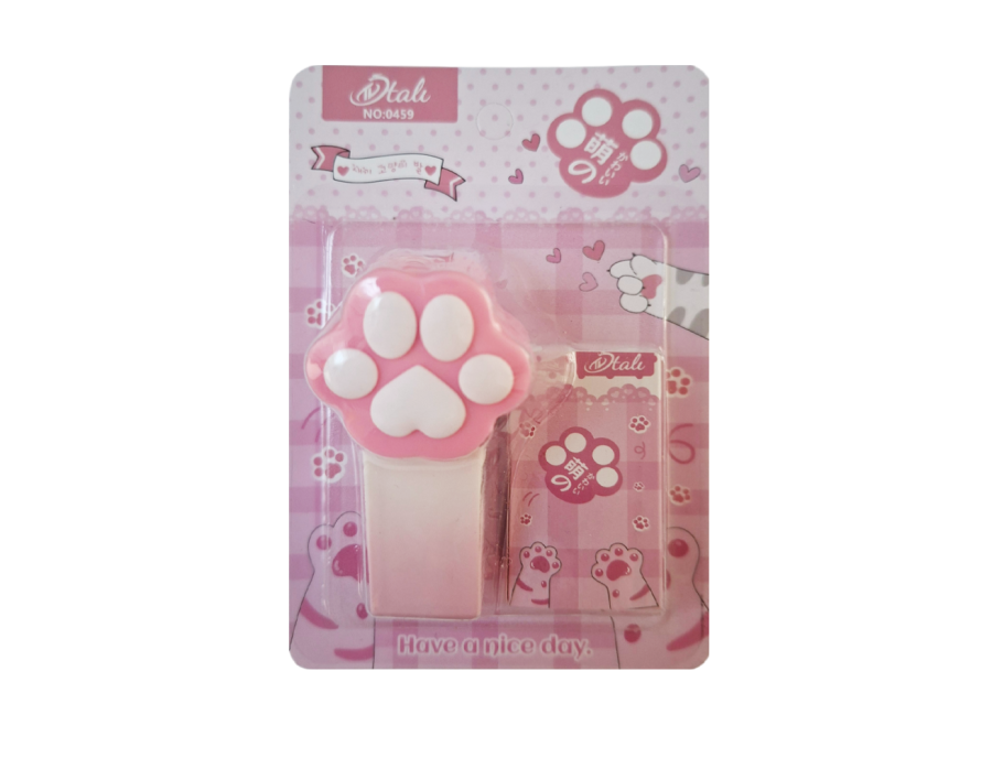 Cosedora Mini con Grapas Huella de Gato TL-0459 Tali - Colores Surtidos