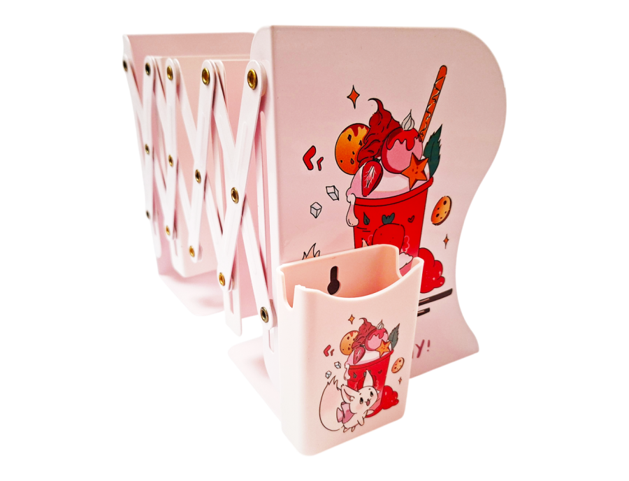 Organizador de Libros Infantil Metálico 9x14x19 cm - Motivos Niños y Niñas