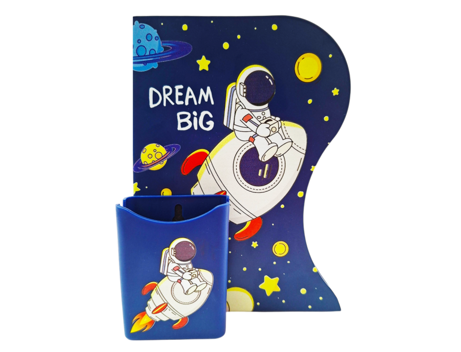 Organizador de Libros Infantil Metálico 9x14x19 cm - Motivos Niños y Niñas