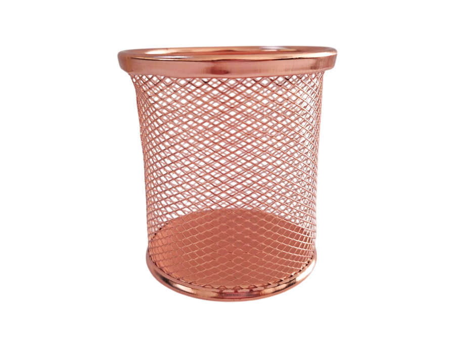 Portalapiz metalico redondo Metalizado