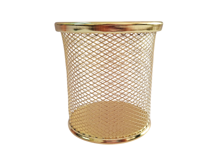 Portalapiz metalico redondo Metalizado