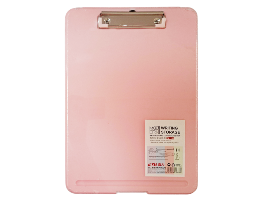 Tabla Legajadora con Deposito A4 DL - Colores Surtidos