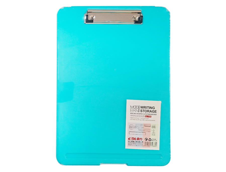 Tabla Legajadora con Deposito A4 DL - Colores Surtidos