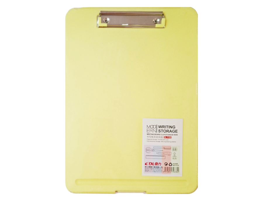 Tabla Legajadora con Deposito A4 DL - Colores Surtidos