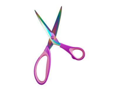 Tijera oficina 8"-21cm multicolor