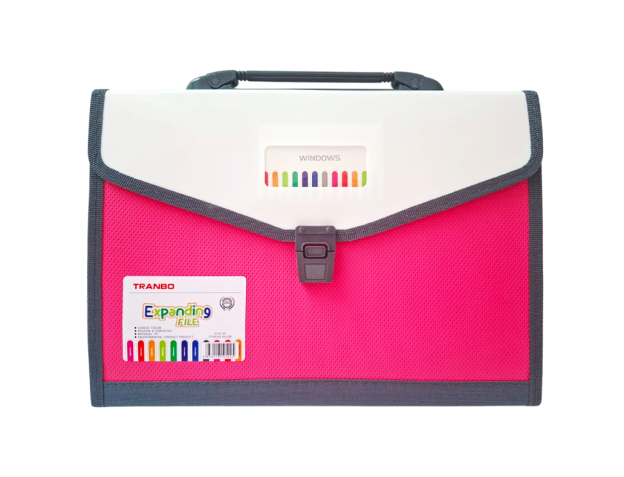 Maletin Expandible 13 Bolsillos A4 Tranbo