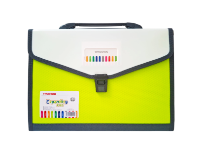 Maletin expandible 13 bolsillos A4 Tranbo