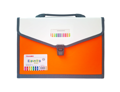 Maletin expandible 13 bolsillos A4 Tranbo