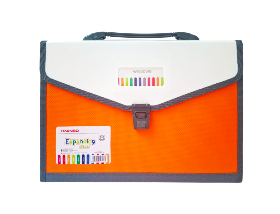 Maletin Expandible 13 Bolsillos A4 Tranbo
