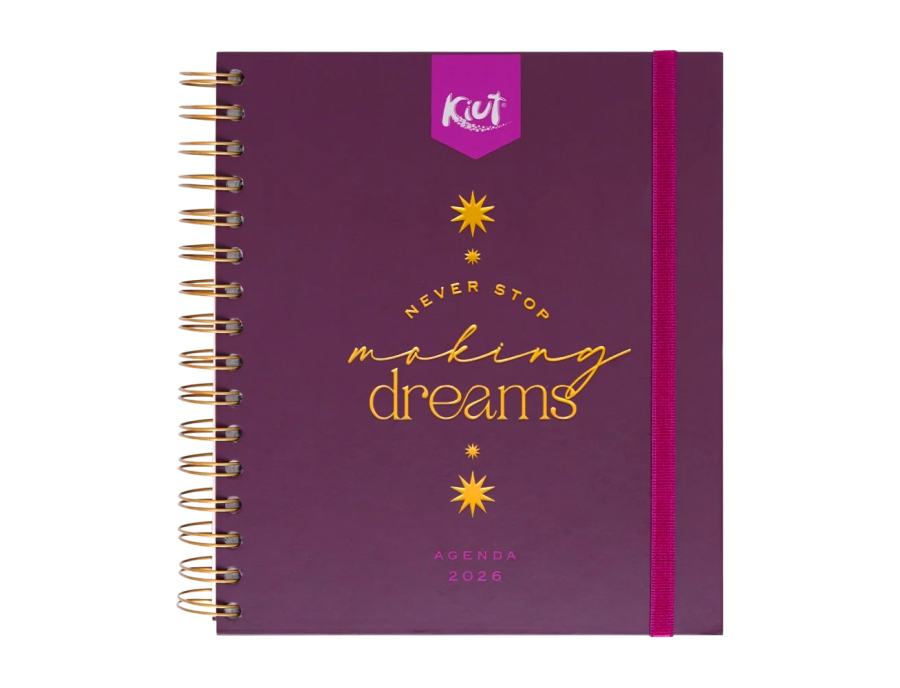 Agenda diaria 2026 Kiutmaking dreams