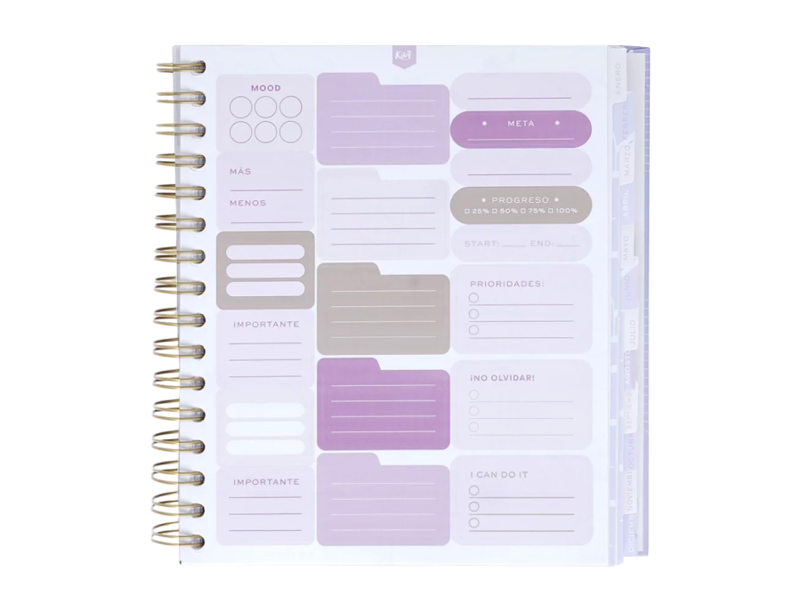 Agenda diaria 2026 Kiut Making dreams Power in Kindness