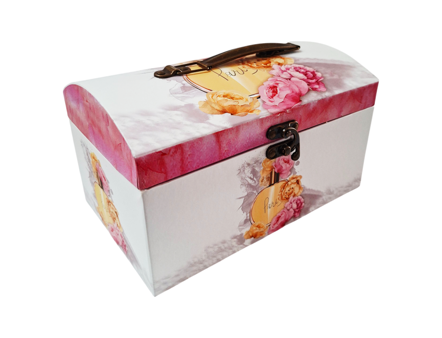 Cajas de Regalo Tipo Baúl con Manija y Cierre (set x3)