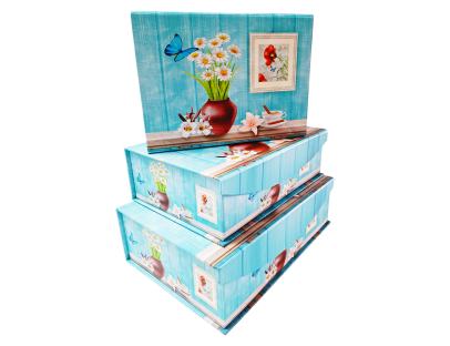Set de cajas de regalo rectangulares magnéticas maxi – elegancia, practicidad y diseño decorativo