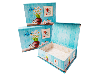 Set de cajas de regalo rectangulares magnéticas maxi – elegancia, practicidad y diseño decorativo