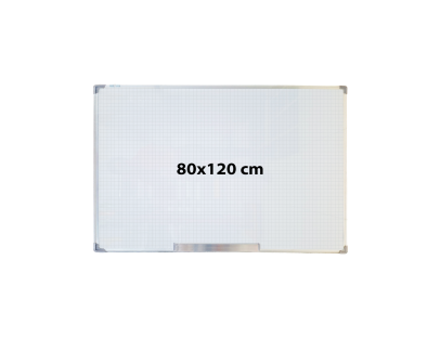 Tablero acrílico magnético con cuadricula