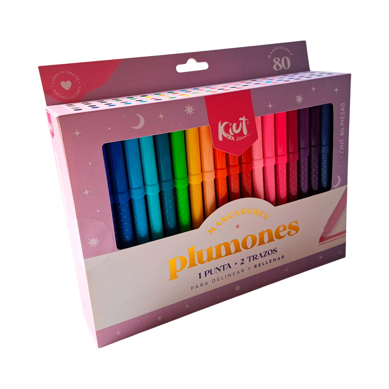 Plumones Lavables X80 Kiut