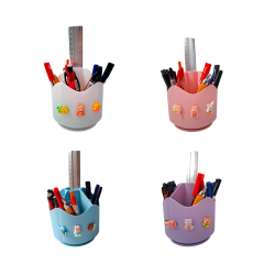 Organizador Infantil Giratorio 6 Divisiones – Colores y Decoraciones Surtidas