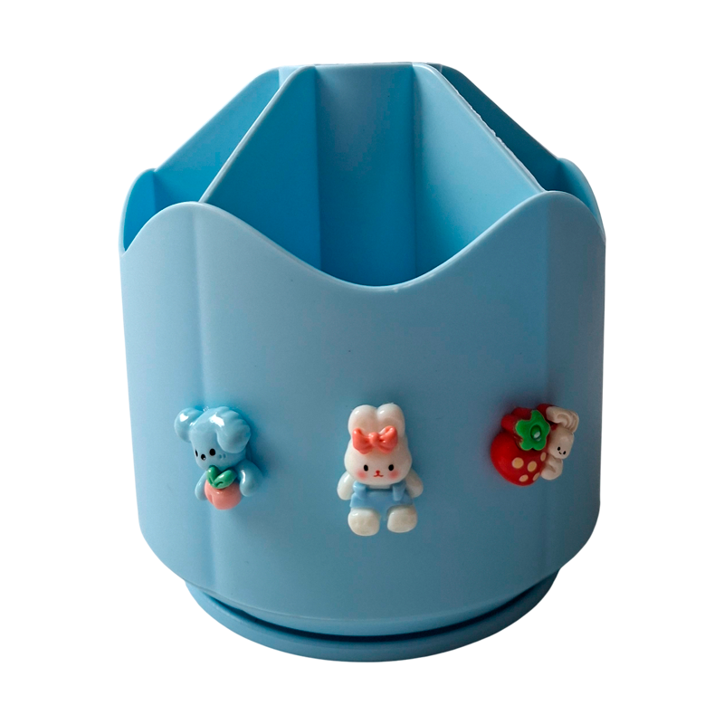 Organizador Infantil Giratorio 6 Divisiones – Colores y Decoraciones Surtidas