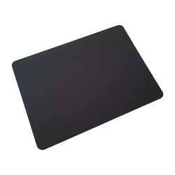 Pad Mouse Plano 27.5 x 19.5 cm Negro – Base Antideslizante Bordes Redondeados