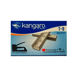 Grapa T8 5/16 Kangaro – Caja 1000 Unidades Grapas Standard
