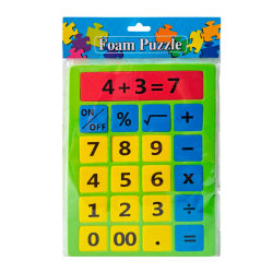 Calculadora Didáctica Foamy – Juguete Educativo para Aprender Números y Matemáticas