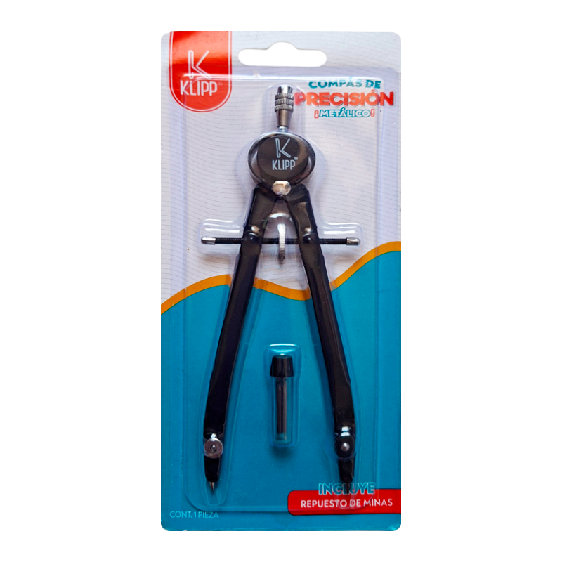 Compas De Precisión Metálico Klipp