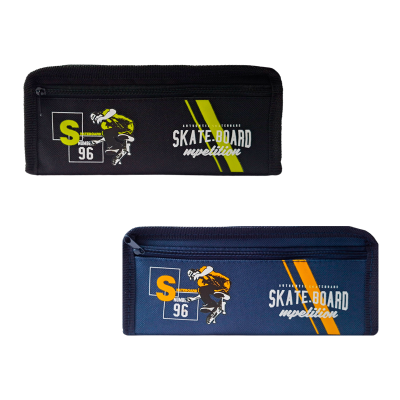 Cartuchera 2 Cierres Skateboard